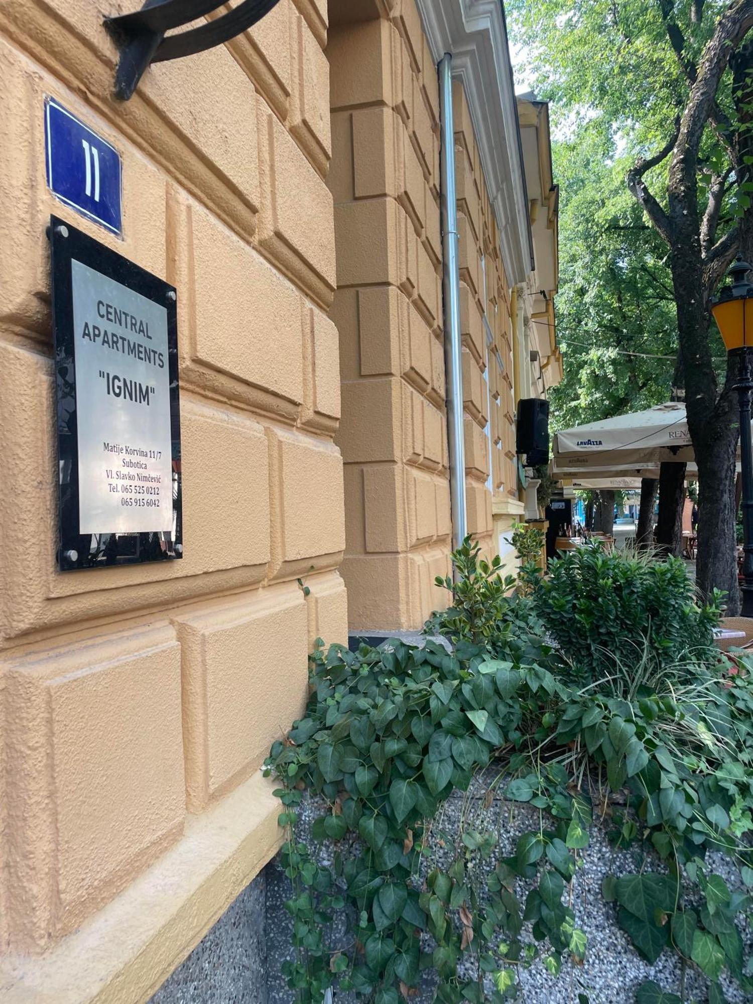 Ignim Apartment Subotica Exterior foto